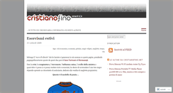 Desktop Screenshot of cristianofino.wordpress.com