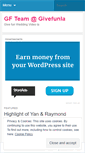 Mobile Screenshot of givefunla.wordpress.com