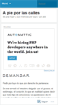 Mobile Screenshot of apieporlascalles.wordpress.com
