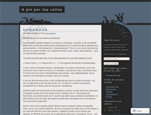 Tablet Screenshot of apieporlascalles.wordpress.com