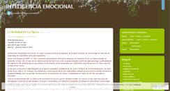 Desktop Screenshot of lainteligenciaemocional.wordpress.com