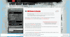 Desktop Screenshot of mortgageblogonline.wordpress.com