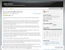 Tablet Screenshot of mitchnorby.wordpress.com
