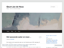 Tablet Screenshot of geurtjandeheus.wordpress.com