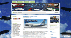 Desktop Screenshot of flightlife.wordpress.com