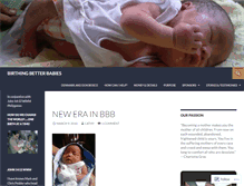 Tablet Screenshot of birthingbetterbabies.wordpress.com