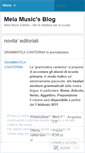 Mobile Screenshot of melamusic.wordpress.com