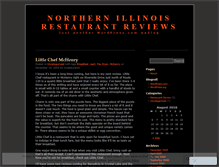 Tablet Screenshot of nirestaurants.wordpress.com