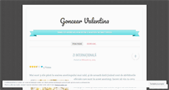 Desktop Screenshot of goncearv.wordpress.com