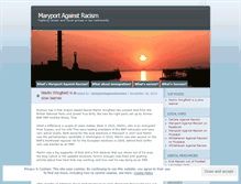 Tablet Screenshot of maryportagainstracism.wordpress.com