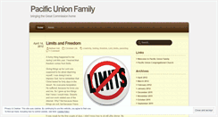 Desktop Screenshot of pacificunionfamily.wordpress.com