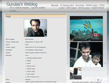 Tablet Screenshot of gurulas.wordpress.com