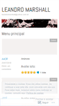 Mobile Screenshot of leandromarshall.wordpress.com