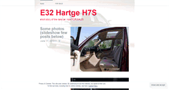 Desktop Screenshot of hartgeh7.wordpress.com