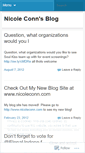 Mobile Screenshot of nicoleconn.wordpress.com