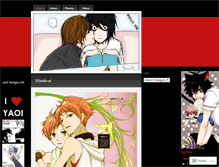 Tablet Screenshot of descendantsofyaoi.wordpress.com