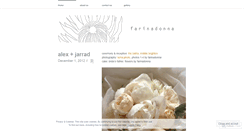 Desktop Screenshot of farinadonna.wordpress.com