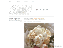 Tablet Screenshot of farinadonna.wordpress.com