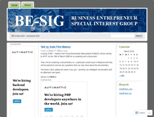 Tablet Screenshot of besig.wordpress.com