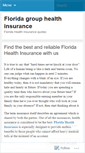 Mobile Screenshot of joefloridainsurance.wordpress.com