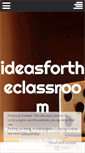 Mobile Screenshot of ideasfortheclassroom.wordpress.com