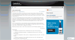 Desktop Screenshot of ciadoslivros.wordpress.com