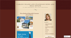 Desktop Screenshot of camanoislandrealestate.wordpress.com