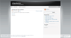 Desktop Screenshot of dr0ppedpackets.wordpress.com