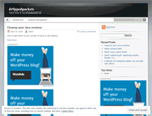 Tablet Screenshot of dr0ppedpackets.wordpress.com