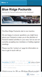 Mobile Screenshot of blueridgepackards.wordpress.com