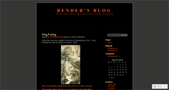Desktop Screenshot of benda36.wordpress.com