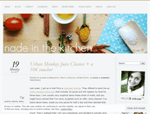 Tablet Screenshot of nadeinthekitchen.wordpress.com
