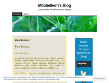 Tablet Screenshot of mbaheikem.wordpress.com