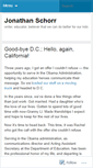 Mobile Screenshot of jonathanschorr.wordpress.com