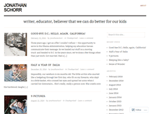 Tablet Screenshot of jonathanschorr.wordpress.com