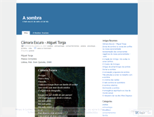 Tablet Screenshot of oladosombra.wordpress.com