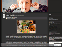 Tablet Screenshot of kisses4kort.wordpress.com
