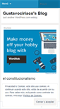Mobile Screenshot of gustavociriaco.wordpress.com