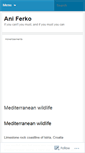 Mobile Screenshot of aniferko.wordpress.com