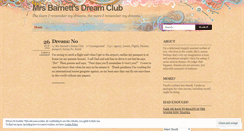 Desktop Screenshot of dreamsofangela.wordpress.com