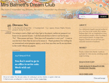 Tablet Screenshot of dreamsofangela.wordpress.com
