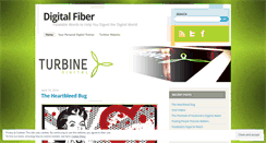 Desktop Screenshot of digitalfiber.wordpress.com