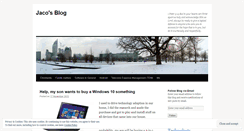Desktop Screenshot of jacovr.wordpress.com