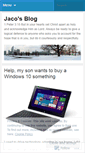 Mobile Screenshot of jacovr.wordpress.com
