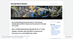 Desktop Screenshot of kendallbookreader.wordpress.com