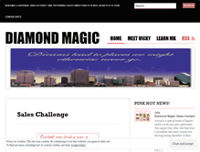 Tablet Screenshot of diamondmagic.wordpress.com