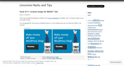 Desktop Screenshot of linuxmce.wordpress.com