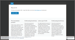 Desktop Screenshot of indigopublicaffairs.wordpress.com