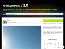 Tablet Screenshot of annasohana.wordpress.com