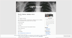 Desktop Screenshot of lightdr.wordpress.com